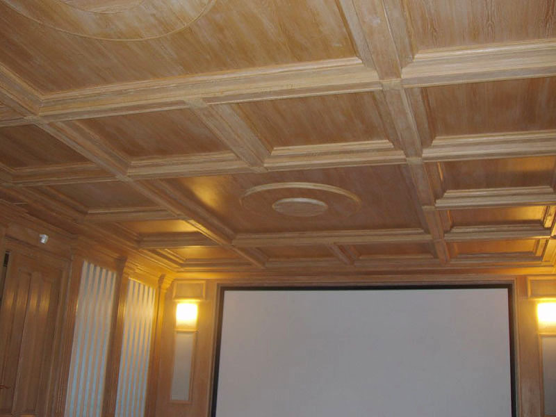 Потолок из панельных плит