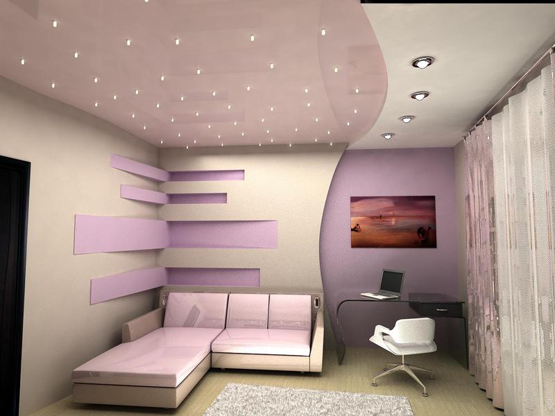 Интересный дизайн комнаты
